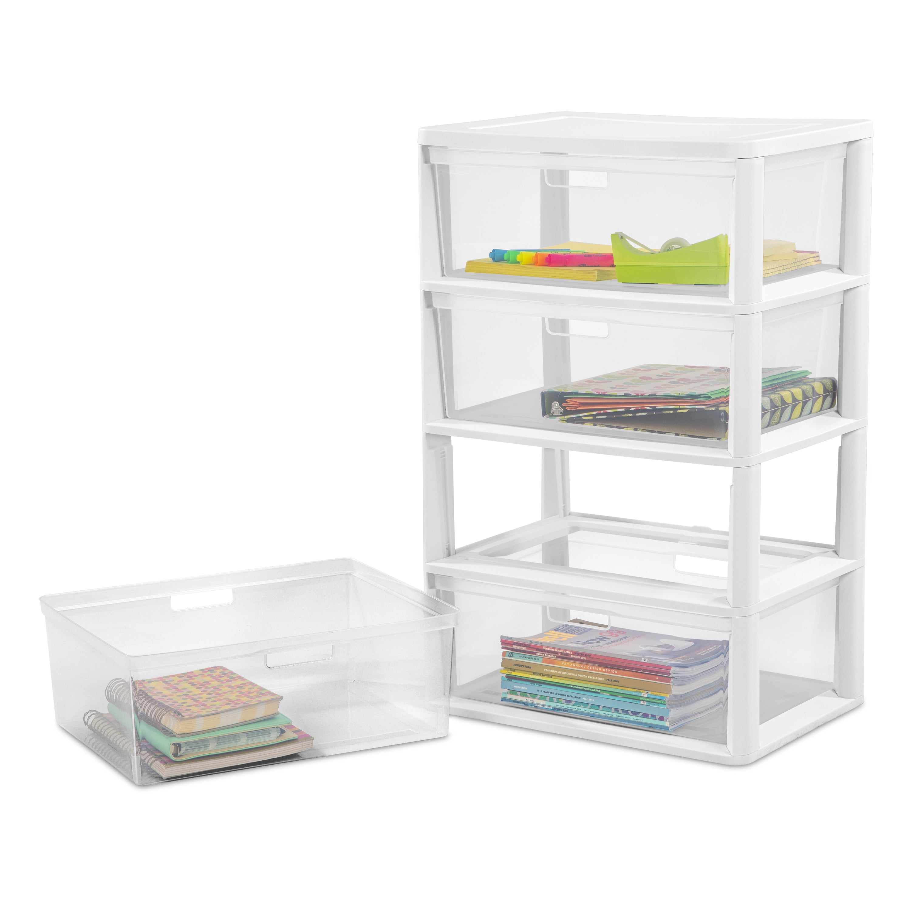 Sterilite storage drawers set of 4 - household items - by owner