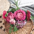 thumbnail image 4 of Washranp Artificial Peonies Silk Flowers,No Watering Faux Peony Bouquet Wedding Party Festival Home Decor, 4 of 4