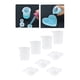 thumbnail image 1 of Herramientas de pegamento de resina de silicona para bricolaje - Taza medidora de 100 ml Taza mezcladora de resina líquida, tazas graduadas, Wandteppich de 8Piezas perfecl Vasos de resina para mezclar, 1 of 8