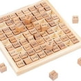 thumbnail image 4 of ruzhgo Wooden Times Table Math Multiplication Blocks Board learning supplies early learning toys Counting materials toys board Toy Wood, 4 of 9