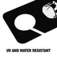 thumbnail image 3 of Pirate Skull Crossed Swords Tattoo Design Plastic Door Knob Hanger Sign - Image, 3 of 6