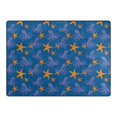 thumbnail image 4 of Ryvnso Octopus Starfish Pattern Area Rug Floor Mats Non-Slip Home Carpet 80 x 58 inch, 4 of 7