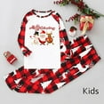 thumbnail image 1 of Pyjama de Famille Garçons Pyjama de Filles Lettre de Noël Pyjama de Garçons de Coton Biologique Pyjama de Noël, 1 of 7