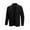 Black, variant on Mens Cardigan Sweater Long Sleeve Shawl Collar Knit Open Front Sweaters Casual Comfy Fall Winter Warm Sweaters with Pocket