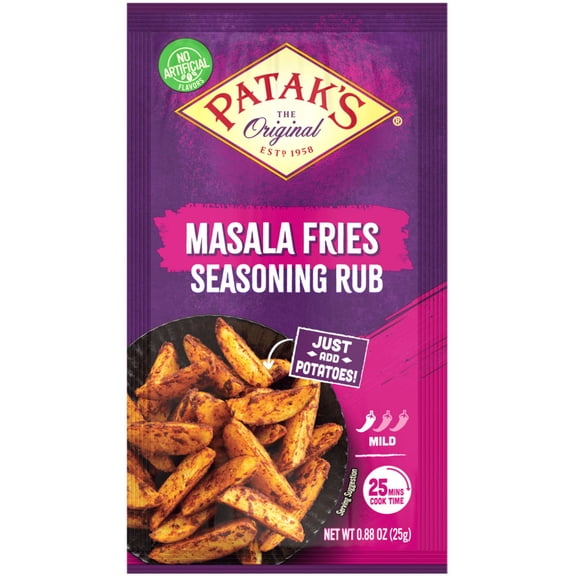 Patak's Masala Fries Seasoning Rub