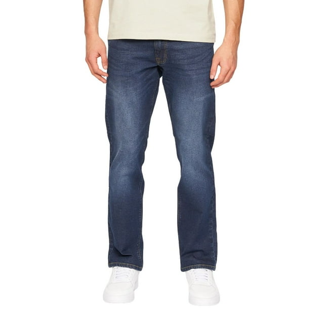 Crosshatch Jeans Droits Cadman pour Hommes