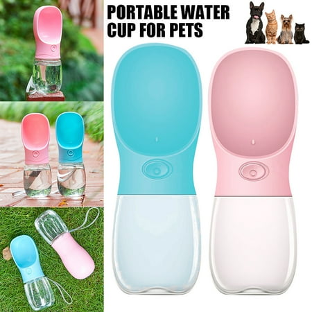 

Pets Going Out Water Cup Portable Outdoor Travel Dog Cat Kettle Drinking Water Bottle New