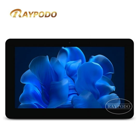 ​​Raypodo 14-inch Android PoE Tablet - Wall Mount Digital Signage Display with RK3566 Chipset (Black)​​