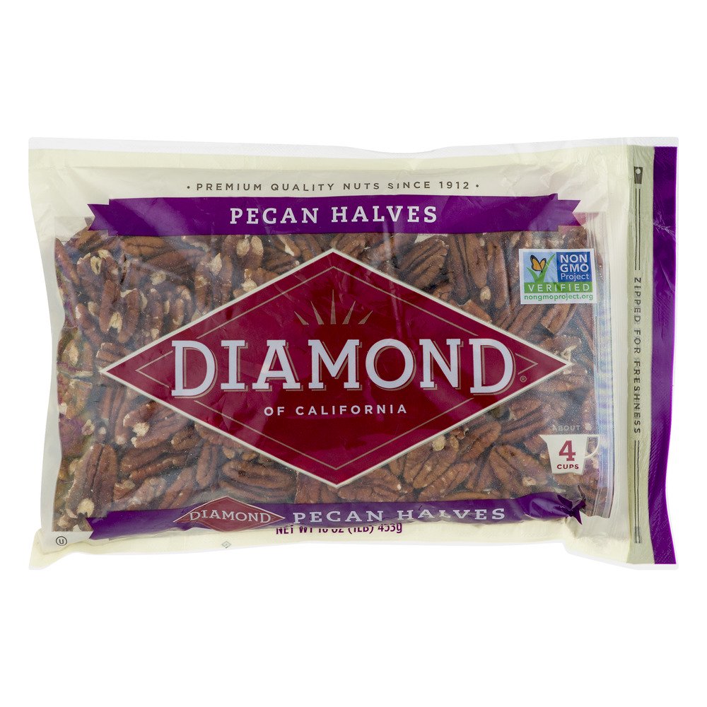 Diamond of California Pecan Halves, 16.0 OZ