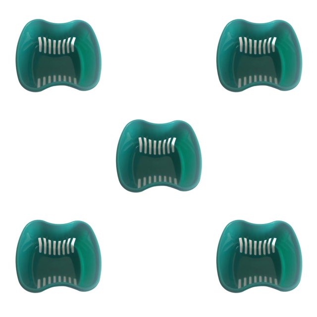 Monstrate Copa para dentadura, recipiente para protección bucal, soporte para artificiales, estuche ligero para dentición postiza para Type2 NO2
