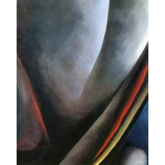 Abstraction - O'Keeffe - CANVAS OR PRINT WALL ART