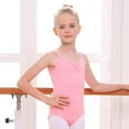 thumbnail image 6 of SDNall Ballet Leotards for Girls Children'S Dance Clothes Summer Sleeveless Training Clothes One-Piece Performance Clothes Toddler Dance Outfits Age:3-4 Years, 6 of 9