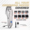 thumbnail image 4 of Fagaci Professional Hair Clippers with Extremely Fine Cutting, Cordless Hair Trimmer for Men & Women, Barber Clippers for Salon & Home Use, 4 of 8