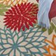 thumbnail image 4 of Nourison Aloha Indoor/Outdoor Green 5'3" x 7'5" Area Rug, Tropical, Botanical, Easy Clean, Non Shedding, Bed Room, Living Room, Dining Room, Deck, Backyard, Patio (5x7), 4 of 5