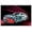 BSE02-2103-289-HOL09, variant on IDEA4WALL Framed Canvas Art Wall Decor Green Sporty Bentley Continental GT3 with Neon Teal Lights Transportation Cars Illustrations Pop Art Modern 3D for Dorm Home Office - 24"x36"