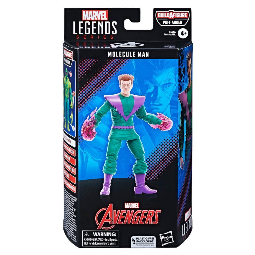 Marvel Legends Series: Molecule Man Marvel Classic Comic Action Figure (6”)