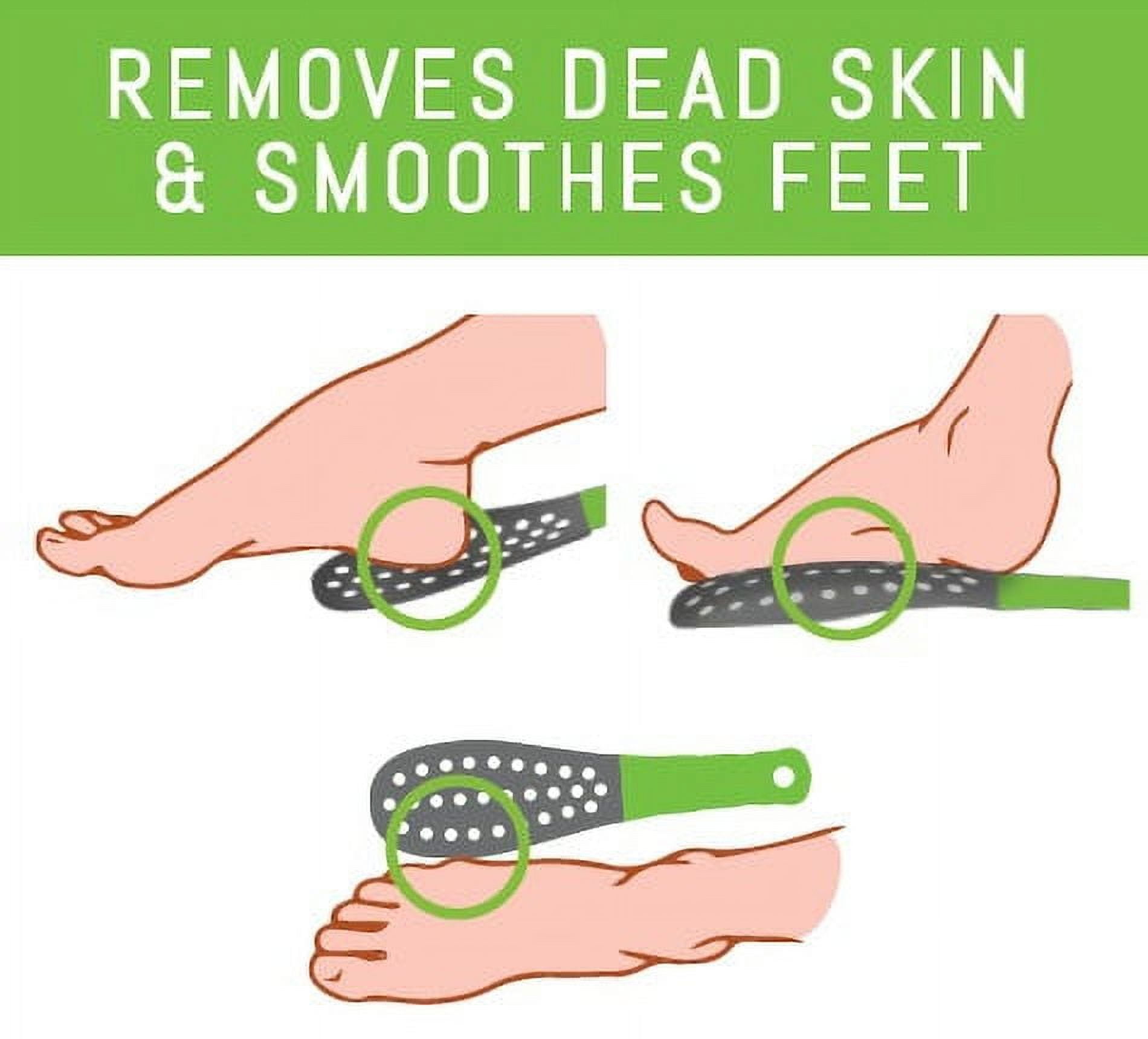 Shappy Holy File Coarse Grit File Foot Rasp Scrubber, All Sided, Wet or Dry. Even between Your Toes