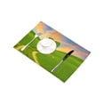 thumbnail image 3 of MKHERT Fantasy Green Heart-Shaped Tree On A Spring Meadow Placemats Table Mats for Dining Room Kitchen Table Decoration 12x18 inch,Set of 6, 3 of 4