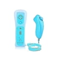 thumbnail image 1 of Blue Wii Remote Controller For Wii And Wii U Console, 1 of 5