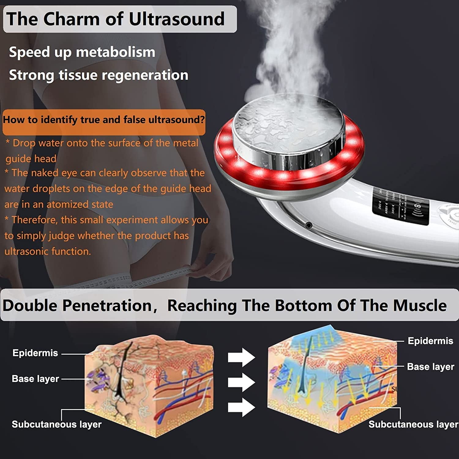 Cavitation Machine, Ultrasonic Skin Tightening Machine, Face