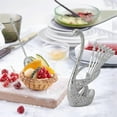 thumbnail image 2 of Coffee Spoon, Zinc Alloy Serving Bar Dessert Spoon (Silver), 2 of 5