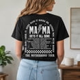 thumbnail image 6 of Mama Motherhood Graphic T-Shirt, Retro Tour Style Unisex Tee, 6 of 9