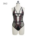 thumbnail image 1 of Ropa interior sexy para mujer, encaje, escote en V profundo, mono con diseño de malla, lencería, XL Methold XX000167-04, 1 of 7