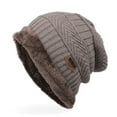thumbnail image 4 of Foreign Trade Labeling Knitted Cap Velvet Wool Cap Winter Skin-friendly Men Outdoor Ski Cap, 4 of 4