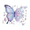 thumbnail image 4 of Etiqueta de la pared murales de pared extraíble púrpura impermeable DIY decoración animal ornamento para cuarto de niños dormitorios baño niño niña, 4 of 9