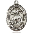 thumbnail image 3 of Extel Medium Oval Sterling Silver St. Catherine Laboure Medal, Made in USA, 3 of 10