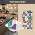 thumbnail image 5 of Yayeee Duplex Wall Plate 1-Gang 4.5"x2.7" Home Receptacle Light Switch Decorative Outlet Cover, Green Geometric, 5 of 7