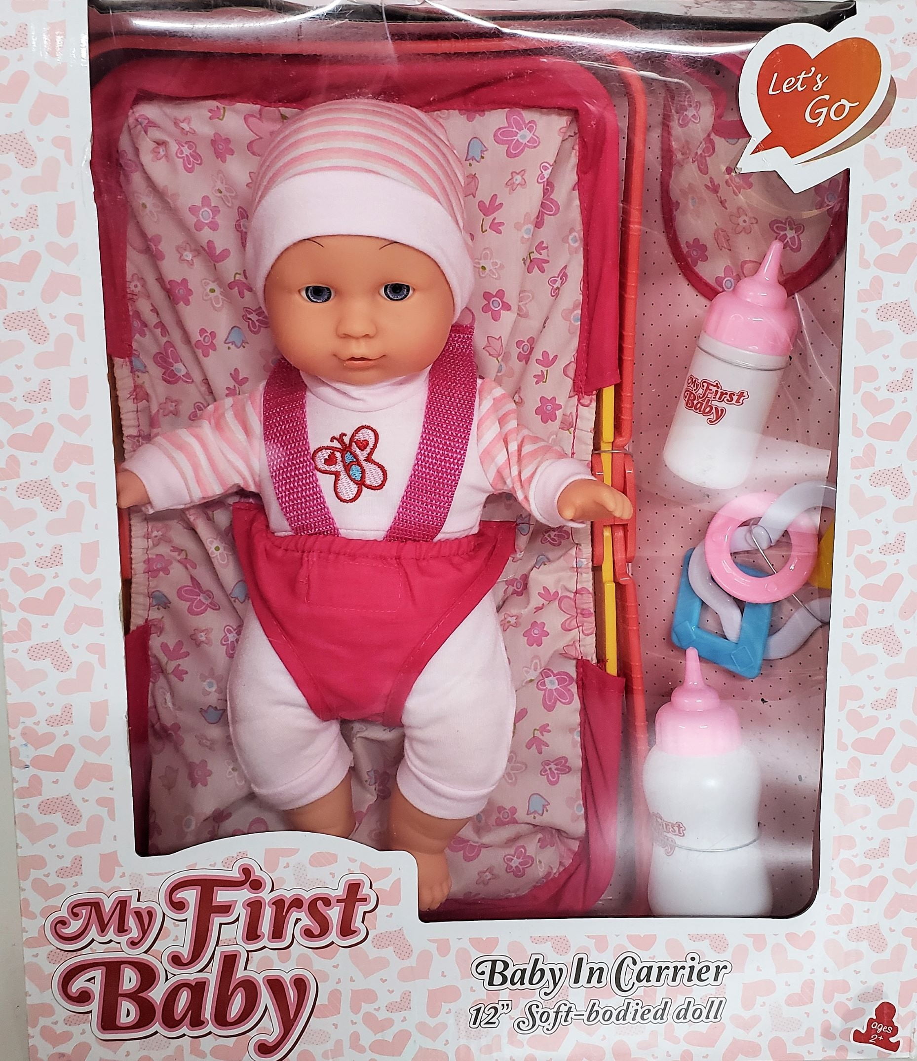 baby girl's first baby doll