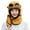 Yellow, variant on HESHENG Unisex Thermal Winter Trapper Hat with Glasses Autumn Winter Cycling Windproof Outdoor Cap