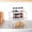 White, variant on LEDREM Metal Cabinet Shelf Organizers, Set of 2 Stackable & Expandable Shelf Risers, Heavy-Duty Countertop Storage for Kitchen, Cupboard, White