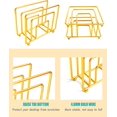 thumbnail image 2 of Napkin holder, paper napkin holder, for table, worktop or office, 2 of 4