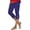 Dark Purple, variant on Yuhangmm Women's Pants, Womens Capris For Summer Dressy Cropped High Waist Yoga Pants Comfy Stretchy Leggings Workout Compression Pants Crop Leggings for Women Dark Purple XXXL