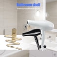 thumbnail image 4 of Soporte para secador de pelo soporte para peluquería accesorios de baño para colgar en la pared, 4 of 9