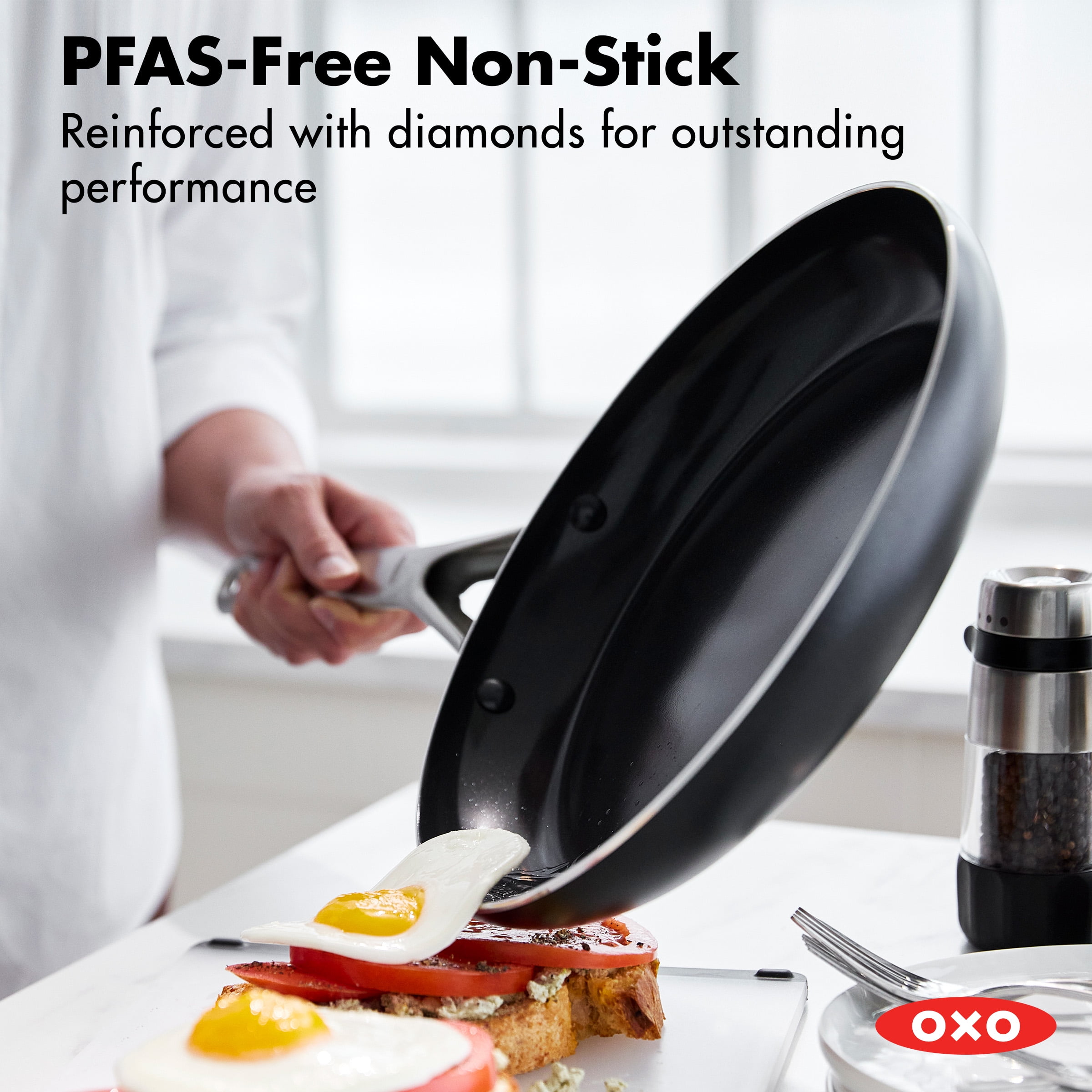OXO Ceramic Professional Non-Stick 12-Inch Frypan