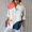 White(New), variant on PNTUTB Women's Fashion Printed Lapel Long Sleeve Button Down Shirts Casual Loose and Comfortable Blouses Tops
