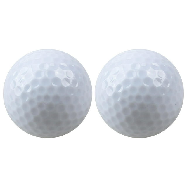 jinwen 2x Flashing Glowing Golf Ball Night Glow Accessories for Long Distance Shooting