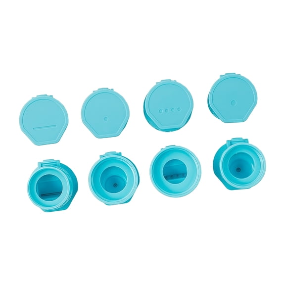 4Pcs Efficient Dispenser Screw Cap for Sauce Squeeze Bottles Simple Operation