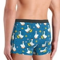 thumbnail image 4 of Men's Boxer Briefs, Cartoon Goose Soft Comfy Mens Underwear Boxer Briefs Breathable With Widen Waist, 4 of 7