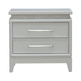 thumbnail image 4 of Liberty Furniture Reflections Nightstand with Lights & Charging Station White, 4 of 14