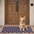 thumbnail image 4 of Black Cartoon Unicorn Rainbow Pattern Door Rugs,Washable Non Slip Door Mats Indoor,Decorative Door Mats,Entry Mat Indoor for Entrance,Bedroom,Kitchen,Bathroom,16"x47", 4 of 6