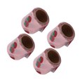 thumbnail image 4 of 4 Uds. De tela de tul para manualidades, rollos de tul con purpurina de poliéster sinfónico, resistencia a la abrasión, 6cm, rosa coreano, 4 of 12