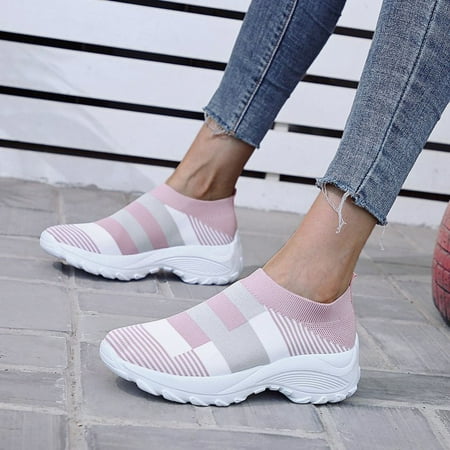 

Cathalem Womens 996 V2 Sneaker Mesh Mixed Runing Color Shoes Women Sports Shoes Outdoor Sneaker Wedges Shoes for Women Wedding Pink 9.5