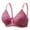 Pink, variant on Strapless Bra Jelly Bras for Women No Underwire Scalloped Push Up Wireless Bralettes Seamless Soft Comfort Everyday Tshirt Bra Black