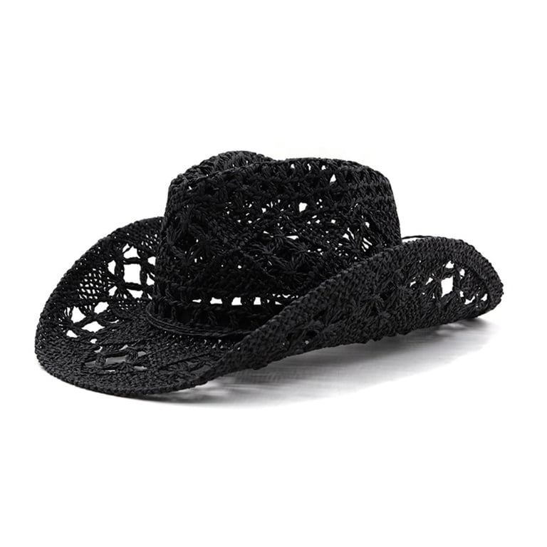 Western Hats for Women Cowboy Outback Raffia SunHat Cowgirl  display picture 1