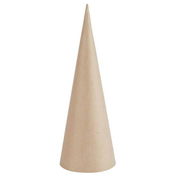 Factory Direct Craft Paper Mache Doll Cones for DIY Arts and Crafts Projects - Set of 10