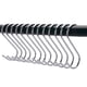 thumbnail image 3 of Ganchos en S de acero inoxidable de 2.6" para colgar en cocina, baño, dormitorio, almacenamiento, uso exterior, múltiples usos, 8 piezas, 3 of 4